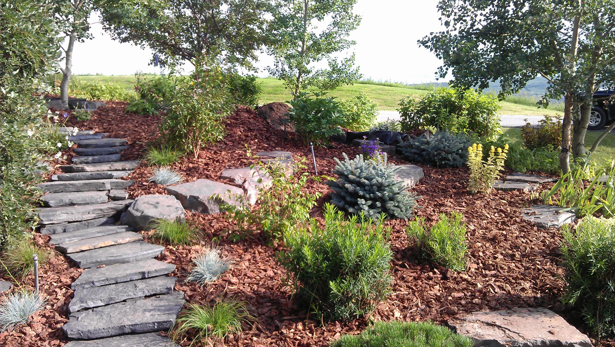 Mulch & Rock Installation